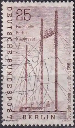 BERLIN 1956 Mi-Nr. 157 o used