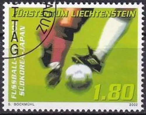 LIECHTENSTEIN 2002 Mi-Nr. 1296 o used - aus Abo