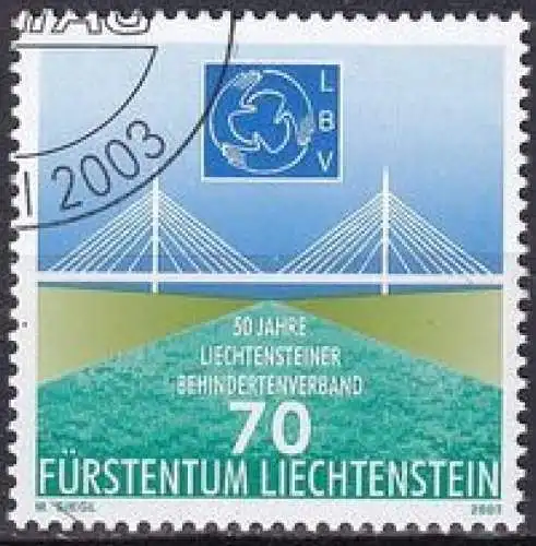 LIECHTENSTEIN 2003 Mi-Nr. 1321 o used - aus Abo