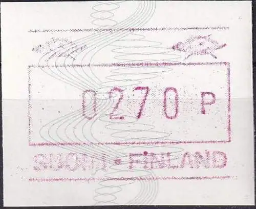 FINNLAND 1990 Mi-Nr. 7 ** MNH