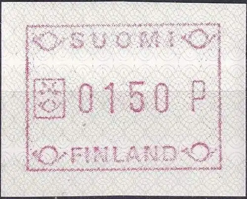 FINNLAND 1989 Mi-Nr. 5 ** MNH