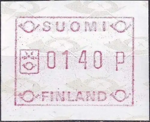 FINNLAND 1988 Mi-Nr. 3 ** MNH