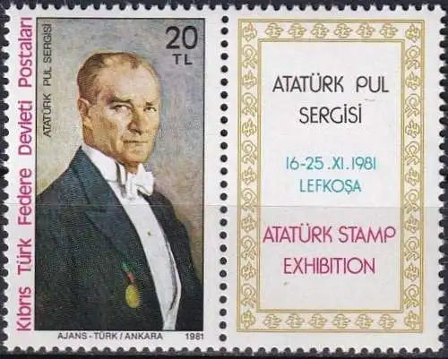 TÜRK. ZYPERN 1981 Mi-Nr. 97 ** MNH