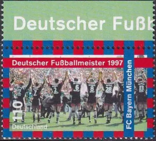 DEUTSCHLAND 1997 Mi-Nr. 1958 ** MNH