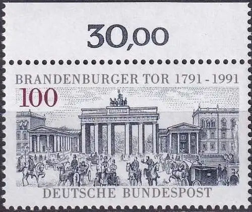 DEUTSCHLAND 1991 Mi-Nr. 1492 ** MNH