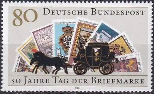 DEUTSCHLAND 1986 Mi-Nr. 1300 ** MNH