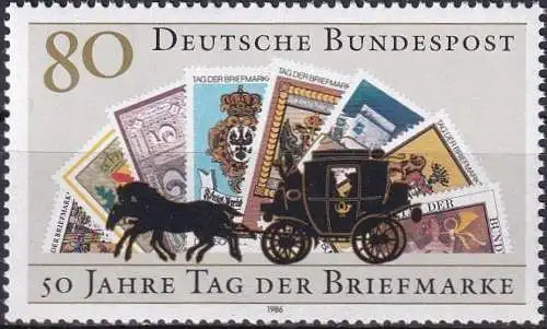 DEUTSCHLAND 1986 Mi-Nr. 1300 ** MNH