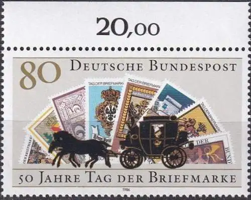 DEUTSCHLAND 1986 Mi-Nr. 1300 ** MNH