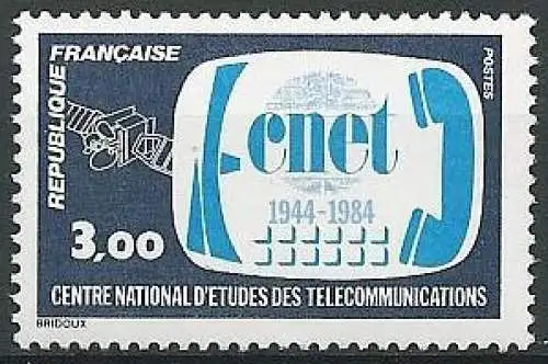 FRANKREICH 1984 Mi-Nr. 2450 ** MNH