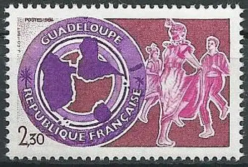 FRANKREICH 1984 Mi-Nr. 2427 ** MNH