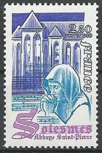 FRANKREICH 1980 Mi-Nr. 2221 ** MNH