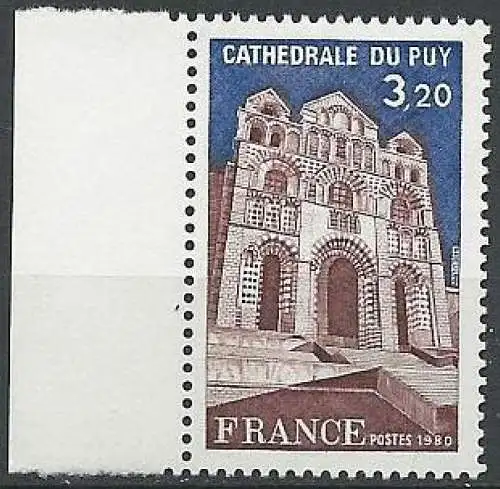 FRANKREICH 1980 Mi-Nr. 2204 ** MNH