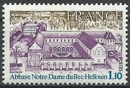 FRANKREICH 1978 Mi-Nr. 2079 ** MNH