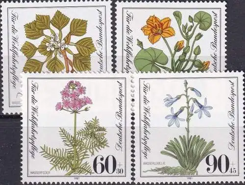 DEUTSCHLAND 1981 Mi-Nr. 1108/11 ** MNH