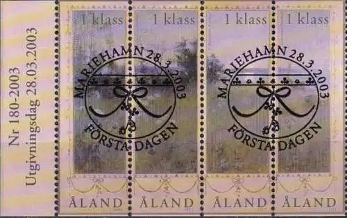 ALAND 2003 Mi-Nr. 219/22 o used - aus Abo