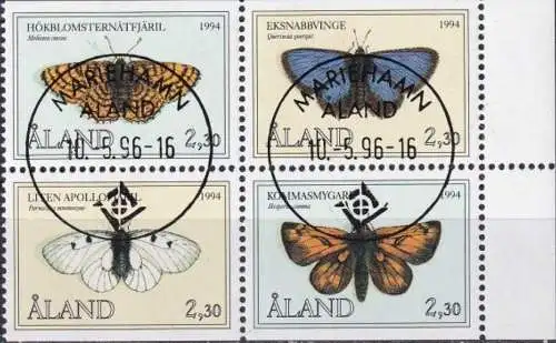 ALAND 1994 Mi-Nr. 82/85 o used - aus Abo