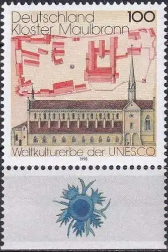 DEUTSCHLAND 1998 Mi-Nr. 1966 ** MNH