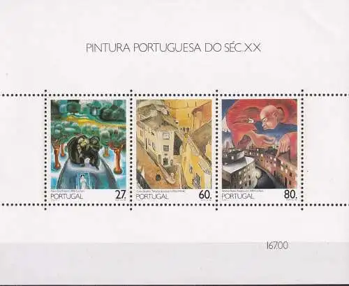 PORTUGAL 1988 Mi-Nr. Block 61 ** MNH