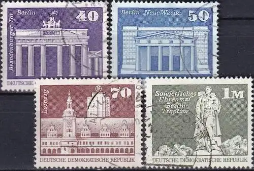 DDR 1973 Mi-Nr. 1879/82 o used - aus Abo
