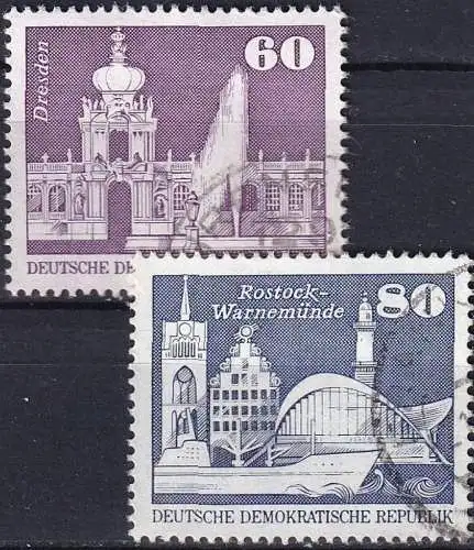 DDR 1974 Mi-Nr. 1919/20 o used - aus Abo