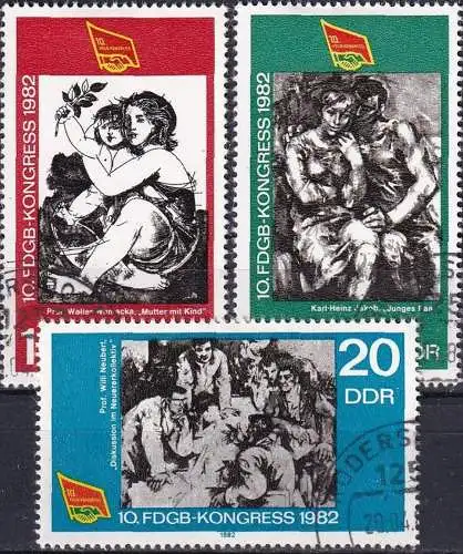 DDR 1982 Mi-Nr. 2699/01 o used - aus Abo