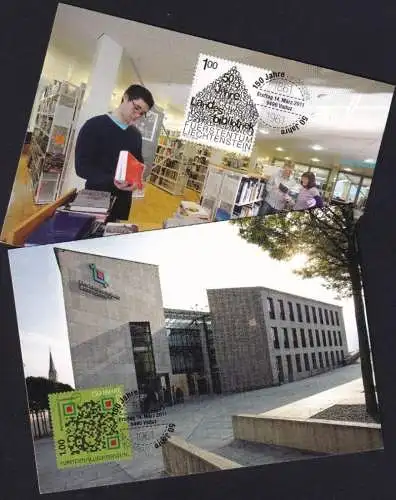 LIECHTENSTEIN 2011 Mi-Nr. 1580/81 Maximumkarten MK/MC 326