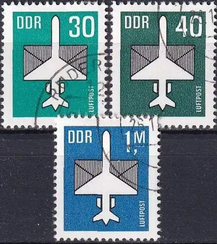 DDR 1982 Mi-Nr. 2751/53 o used - aus Abo