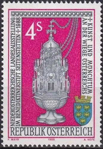 ÖSTERREICH 1988 Mi-Nr. 1921 ** MNH