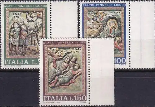 ITALIEN 1975 Mi-Nr. 1513/15 ** MNH