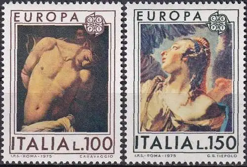 ITALIEN 1975 Mi-Nr. 1489/90 ** MNH