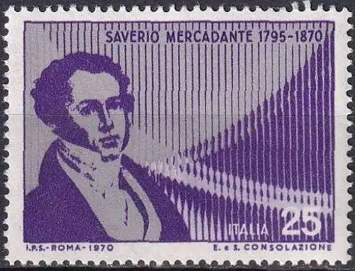 ITALIEN 1970 Mi-Nr. 1330 ** MNH