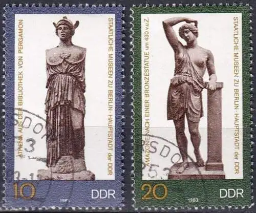 DDR 1983 Mi-Nr. 2790/91 o used