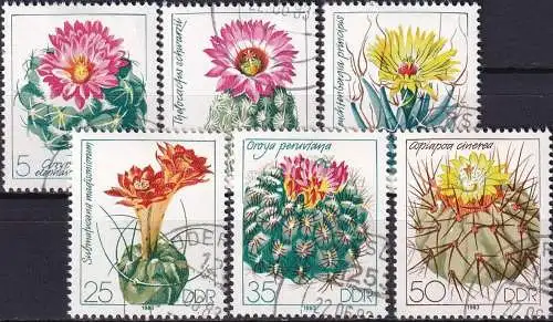 DDR 1983 Mi-Nr. 2802/07 o used