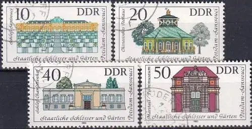 DDR 1983 Mi-Nr. 2826/29 o used