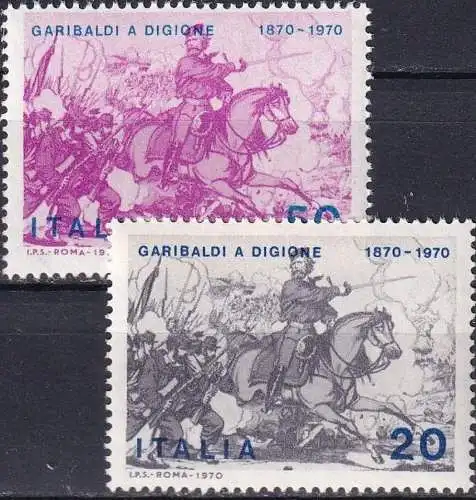 ITALIEN 1970 Mi-Nr. 1317/18 ** MNH