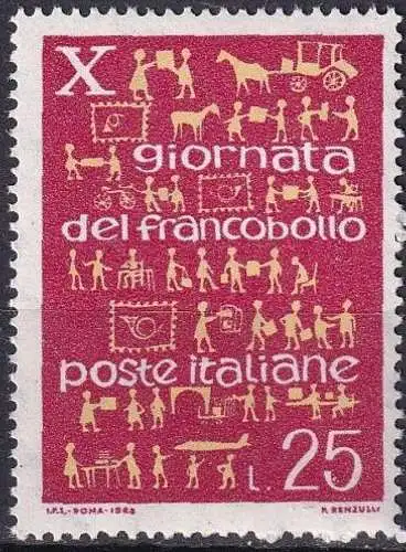 ITALIEN 1968 Mi-Nr. 1291 ** MNH