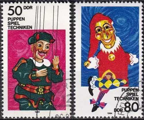 DDR 1984 Mi-Nr. 2876/77 o used - aus Abo