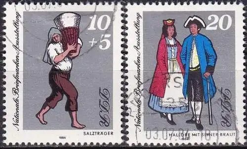 DDR 1984 Mi-Nr. 2882/83 o used - aus Abo