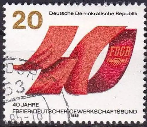 DDR 1985 Mi-Nr. 2951 o used - aus Abo