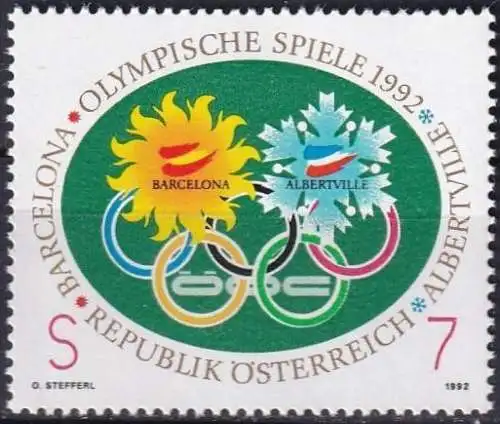 ÖSTERREICH 1992 Mi-Nr. 2048 ** MNH