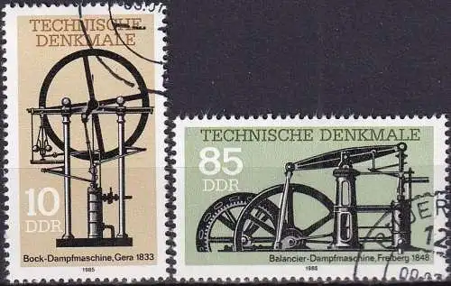 DDR 1985 Mi-Nr. 2957/58 o used - aus Abo