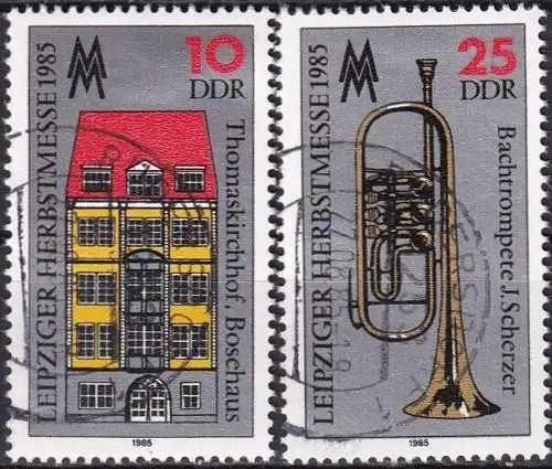 DDR 1985 Mi-Nr. 2963/64 o used - aus Abo