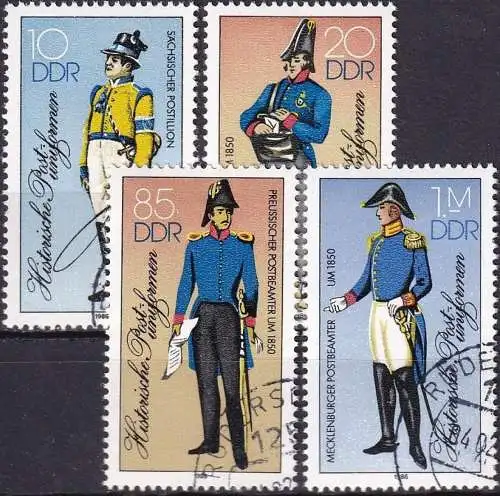 DDR 1986 Mi-Nr. 2997/00 o used - aus Abo