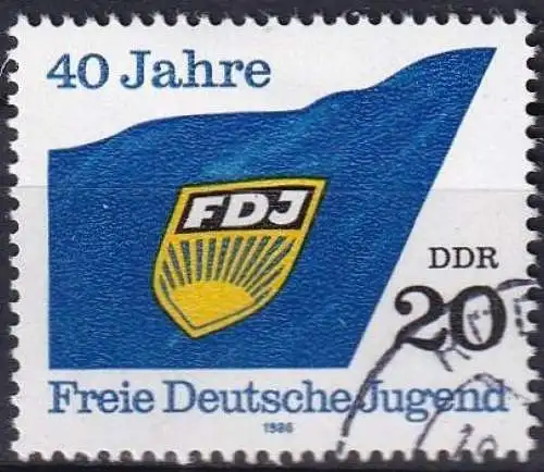 DDR 1986 Mi-Nr. 3002 o used - aus Abo