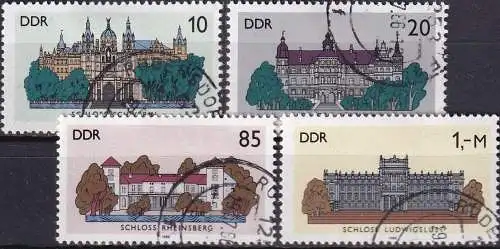 DDR 1986 Mi-Nr. 3032/35 o used - aus Abo