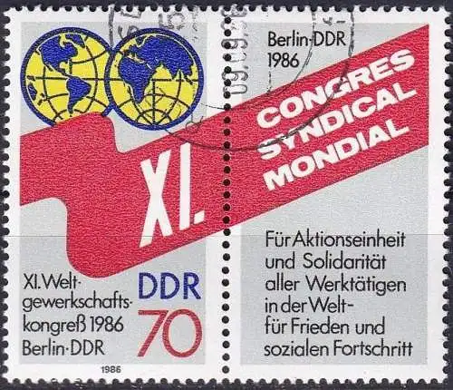 DDR 1986 Mi-Nr. 3049 o used - aus Abo
