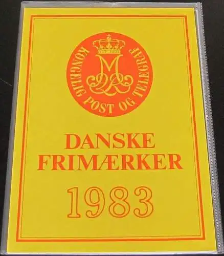 DÄNEMARK 1983 Mi-Nr. 767-791 Jahresmappe - year set ** MNH