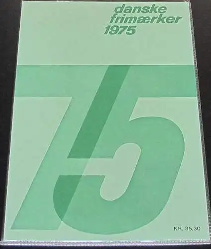 DÄNEMARK 1975 Mi-Nr. 580-610 Jahresmappe - year set ** MNH