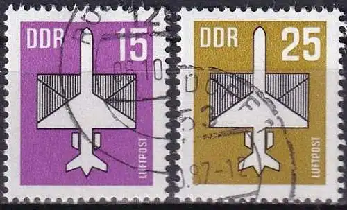 DDR 1987 Mi-Nr. 3128/29 o used - aus Abo