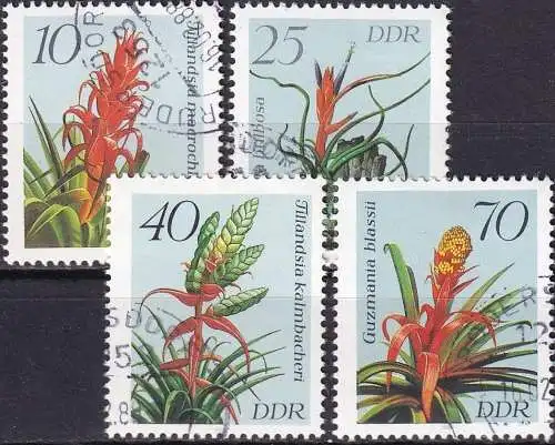 DDR 1988 Mi-Nr. 3149/52 o used - aus Abo